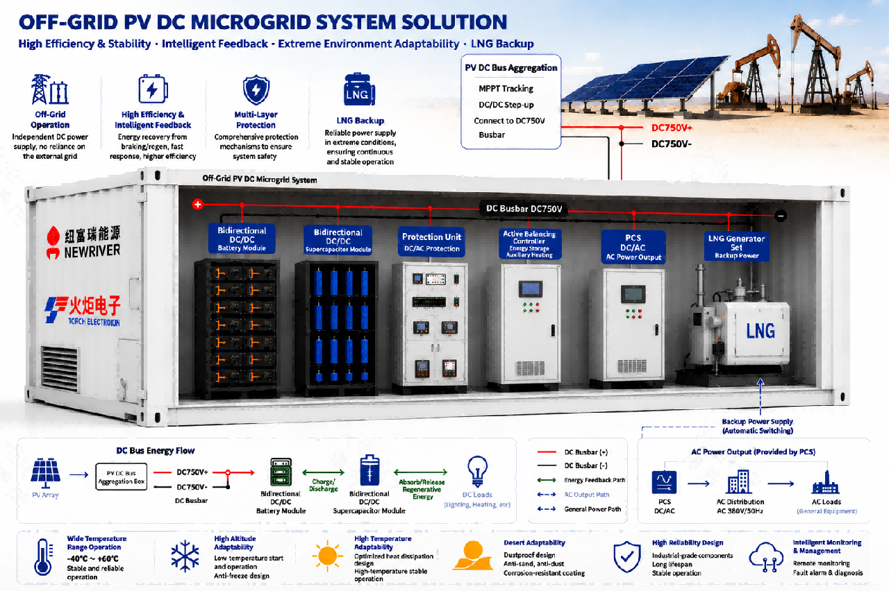 Off-Grid Photovoltaic DC Grid System